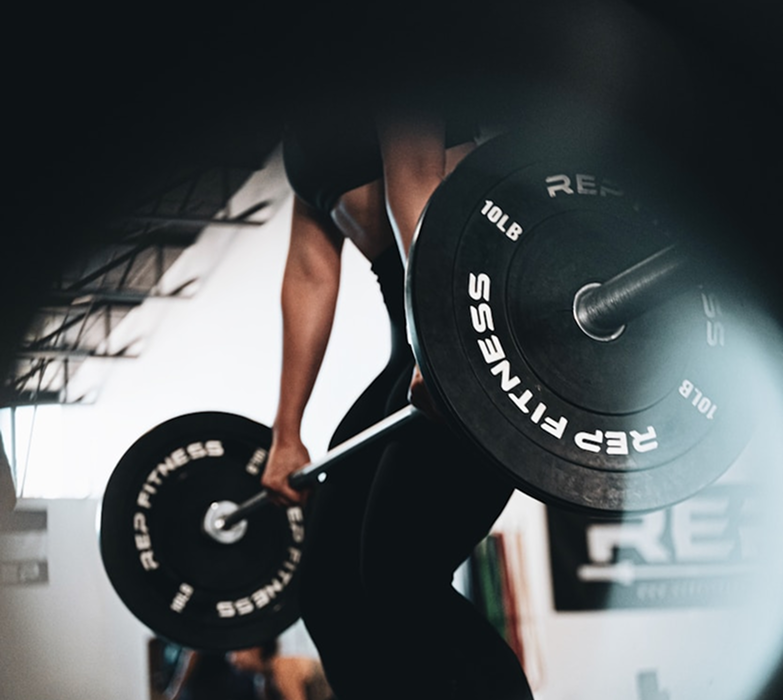 Athlete weight training